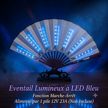 Éventail LED Magique