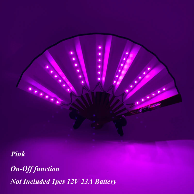 Éventail LED Magique