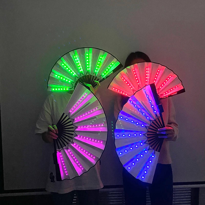 Éventail LED Magique