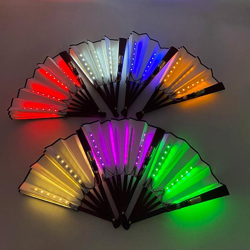 Éventail LED Magique