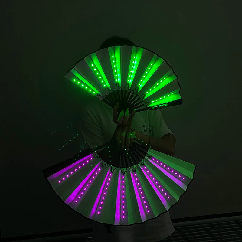 Éventail LED Magique