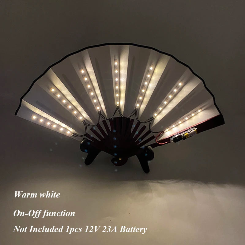Éventail LED Magique