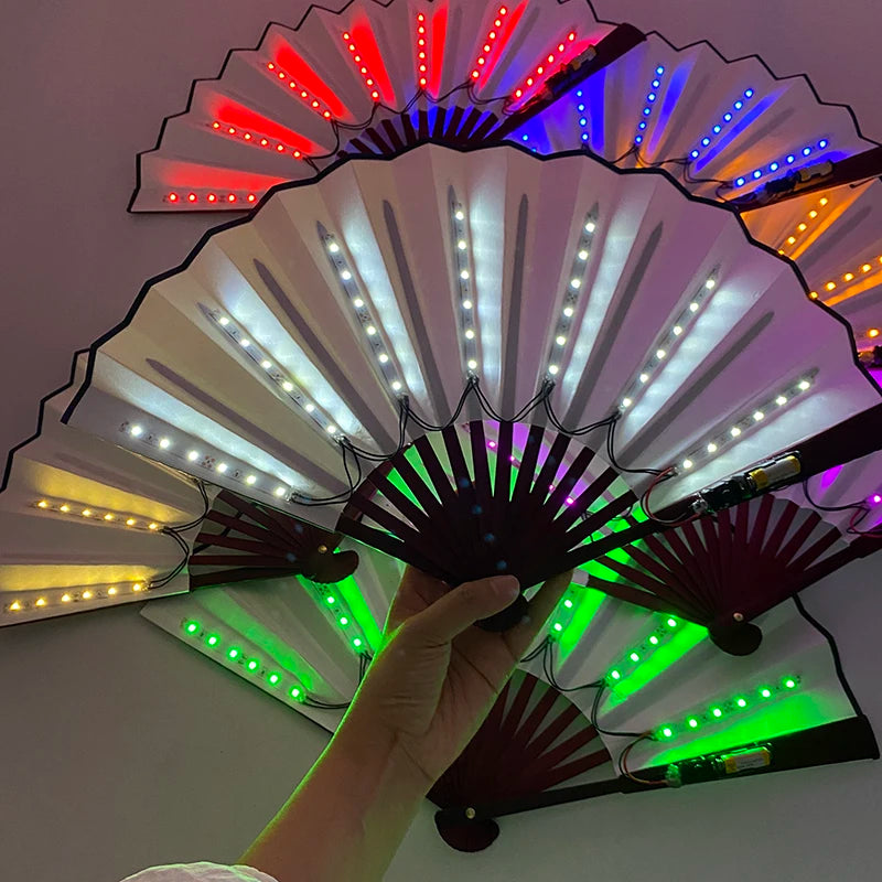 Éventail LED Magique
