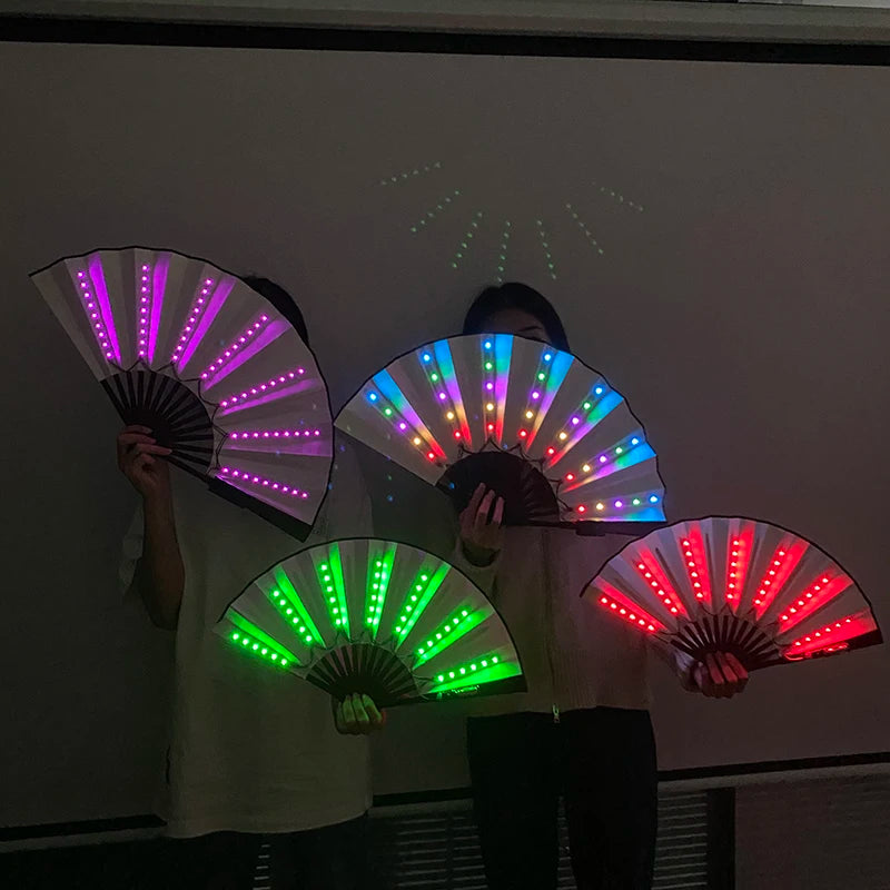 Éventail LED Magique